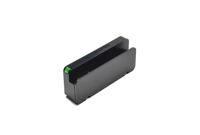 40W Batterieladegerät RRC-SMB-FPC von RRC power solutions 40W Batterieladegerät RRC-SMB-FPC mit Schacht für die Standard-Batteriepacks RRC2130 und RRC2140.